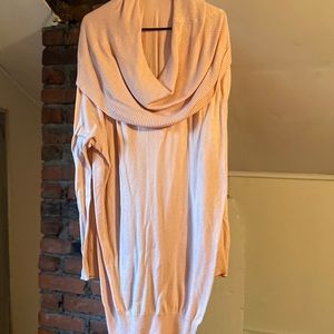 Woman Within pink blush sweater